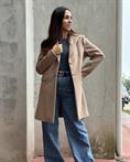 cappotto basic cammello